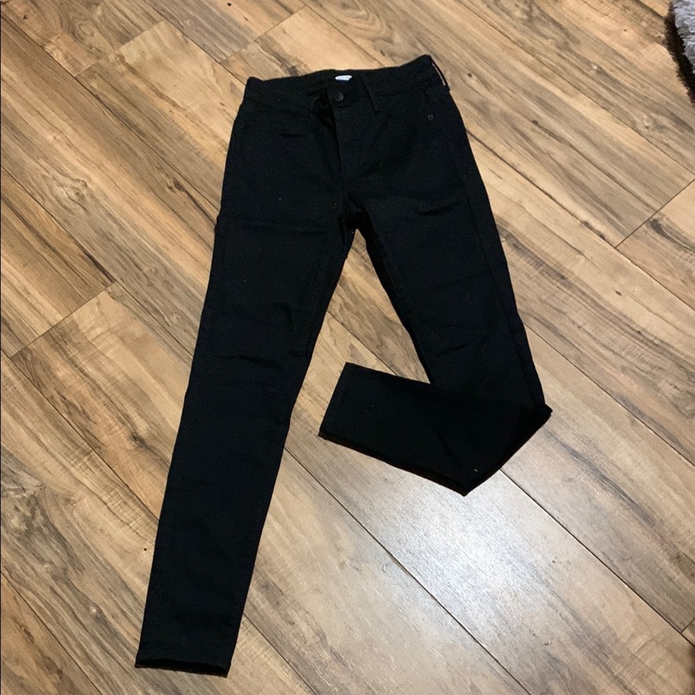 Old Navy Black Super Skinny Jeans